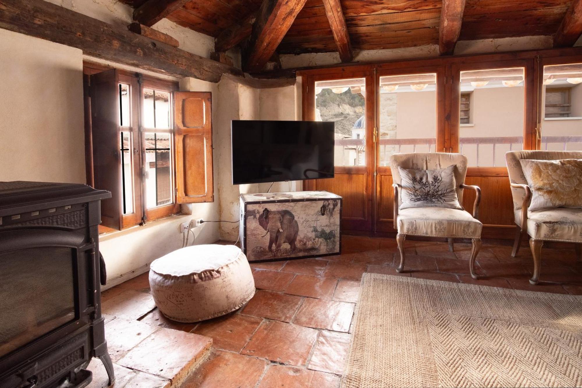 La Casa Amarilla Villa Rubielos de Mora Kültér fotó